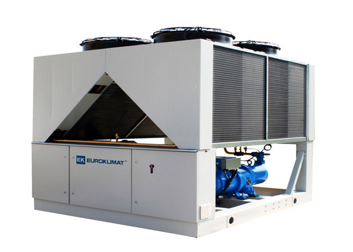 Industri / komersial Air Cooled Chiller sekrup untuk AC sentral sistem